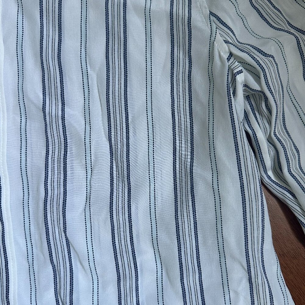 Striped Button-Up Shirt - Picture 6 of 7